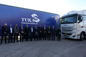 آئین تجلیل از رانندگان و کارمندان برتر توکا به مناسبت هفته حمل و نقل