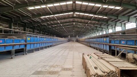 وزیر صمت از طرح توسعه واحد کاغذسازی در زنجان بازدید کرد  واحد کاغذ سازی