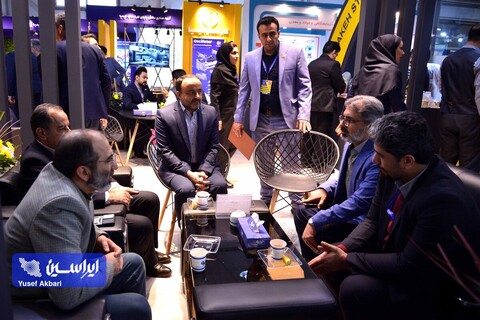 غرفه گروه فولاد مبارکه در دومین روز از پنجمین نمایشگاه ملی فولاد ایران