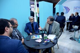 غرفه گروه فولاد مبارکه در سومین روز از پنجمین نمایشگاه ملی فولاد ایران