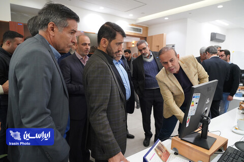 بازدید مدیرعامل فولاد مبارکه از شرکت ایریسا