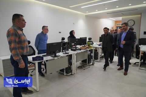 بازدید مدیرعامل فولاد مبارکه از شرکت ایریسا