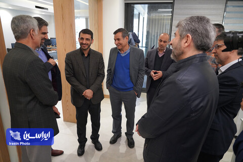 بازدید مدیرعامل فولاد مبارکه از شرکت ایریسا