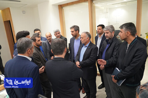 بازدید مدیرعامل فولاد مبارکه از شرکت ایریسا