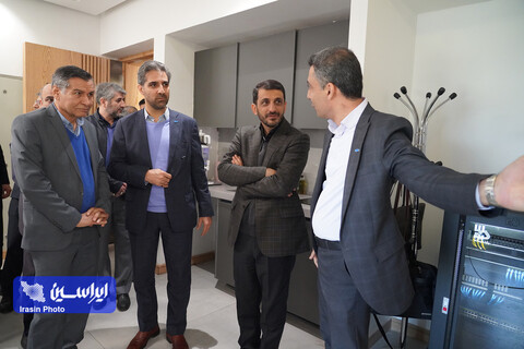 بازدید مدیرعامل فولاد مبارکه از شرکت ایریسا