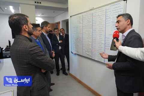 بازدید مدیرعامل فولاد مبارکه از شرکت ایریسا