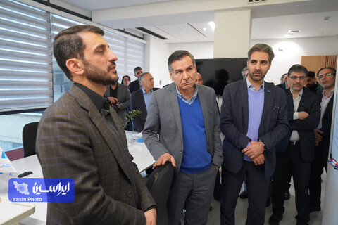 بازدید مدیرعامل فولاد مبارکه از شرکت ایریسا
