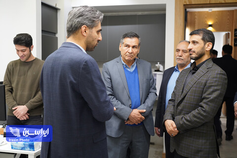 بازدید مدیرعامل فولاد مبارکه از شرکت ایریسا