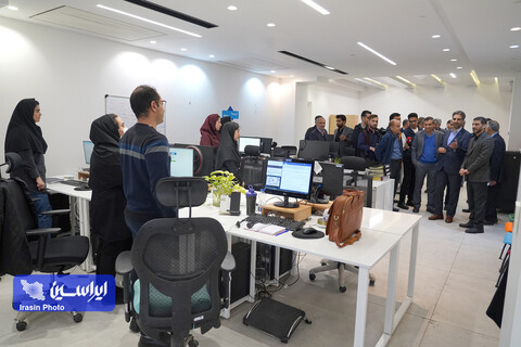بازدید مدیرعامل فولاد مبارکه از شرکت ایریسا