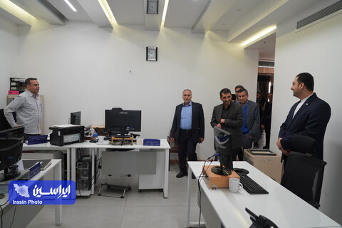 بازدید مدیرعامل فولاد مبارکه از شرکت ایریسا