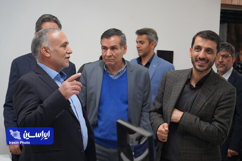 بازدید مدیرعامل فولاد مبارکه از شرکت ایریسا