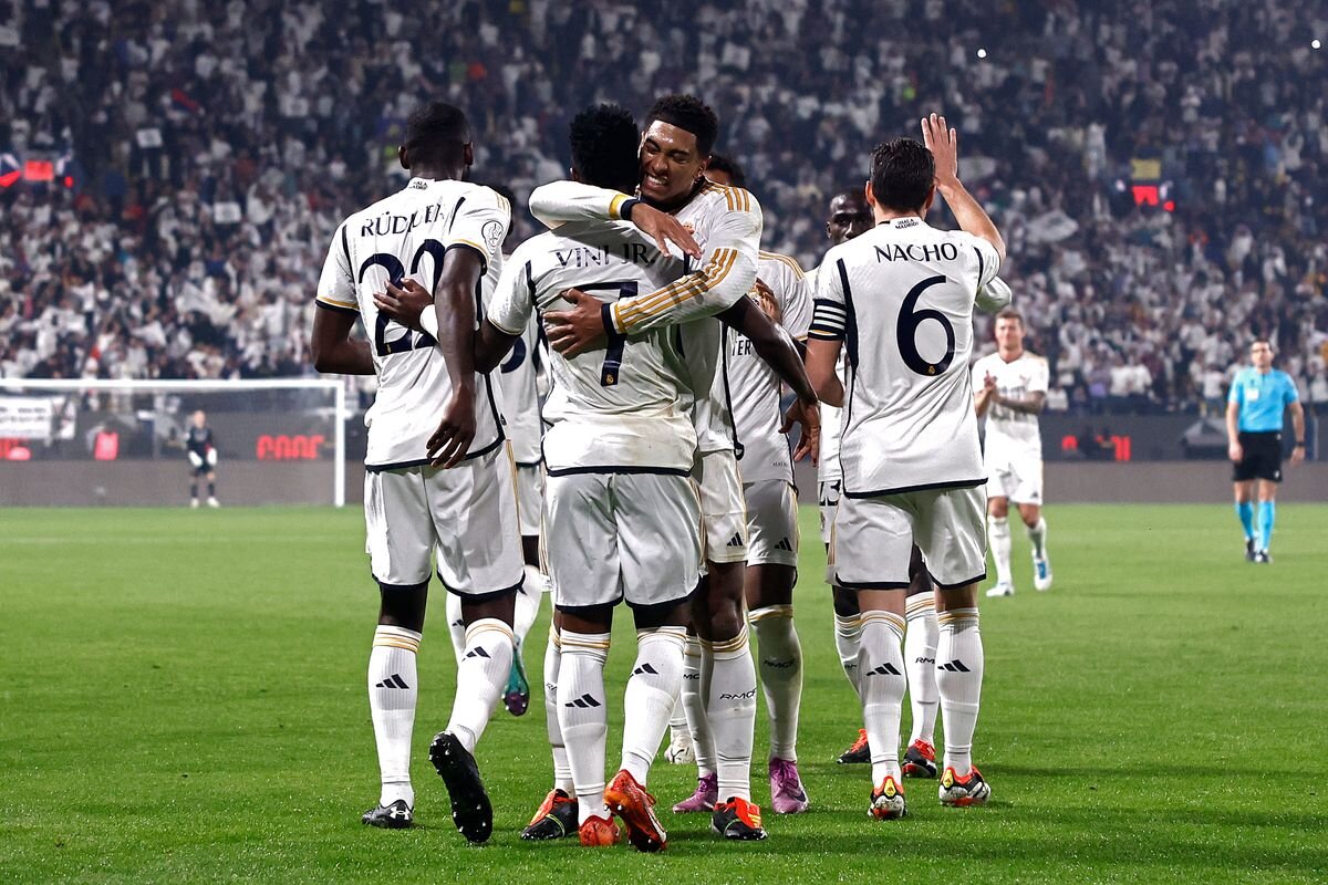 خلاصه بازی رئال‌مادرید – بارسلونا/ جشن قهرمانی سیزدهم با درخشش وینیسیوس