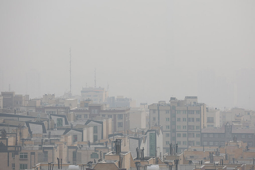 شاخص کیفیت هوای اصفهان و ۳ شهر مجاور ناسالم است