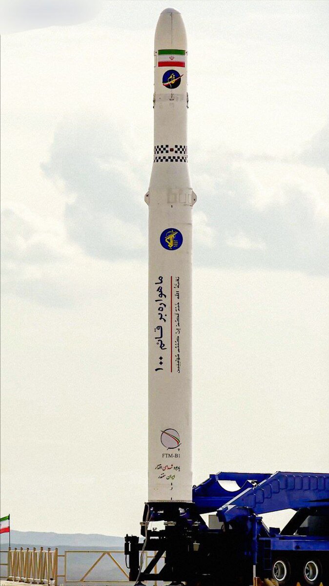 برای اولین بار ماهواره «ثریا» به ارتفاع ۷۵۰ کیلومتری زمین پرتاب شد