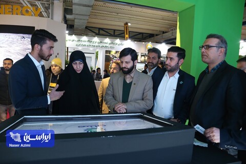 غرفه گروه فولاد مبارکه در دومین روز از سیزدهمین نمایشگاه بین‌المللی انرژی‌های تجدیدپذیر