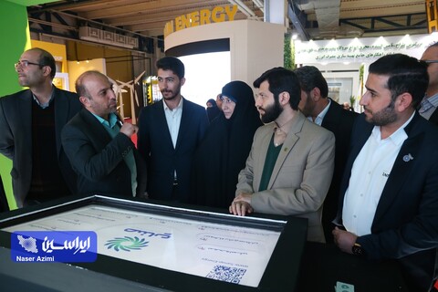 غرفه گروه فولاد مبارکه در دومین روز از سیزدهمین نمایشگاه بین‌المللی انرژی‌های تجدیدپذیر