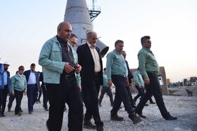 بازدید از شرکت فولاد هرمزگان