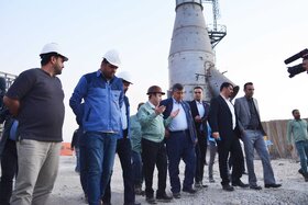 بازدید از شرکت فولاد هرمزگان