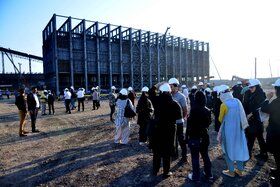 بازدید از شرکت فولاد هرمزگان