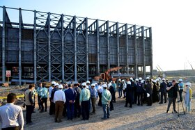 بازدید از شرکت فولاد هرمزگان