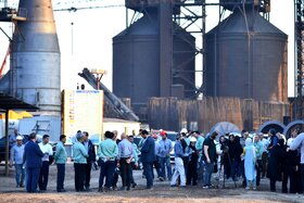 بازدید از شرکت فولاد هرمزگان