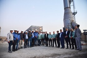 بازدید از شرکت فولاد هرمزگان