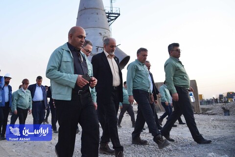 بازدید از شرکت فولاد هرمزگان