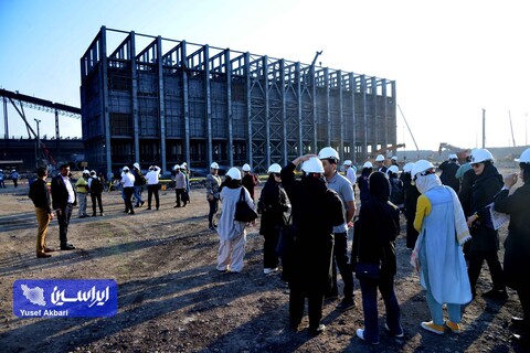 بازدید از شرکت فولاد هرمزگان