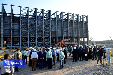 بازدید از شرکت فولاد هرمزگان