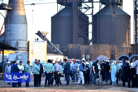 بازدید از شرکت فولاد هرمزگان