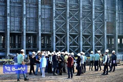 بازدید از شرکت فولاد هرمزگان