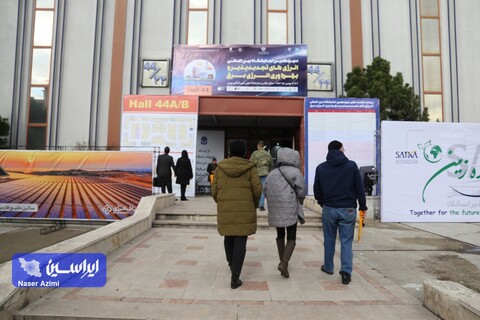 غرفه گروه فولاد مبارکه در آخرین روز از سیزدهمین نمایشگاه بین‌المللی انرژی‌های تجدیدپذیر