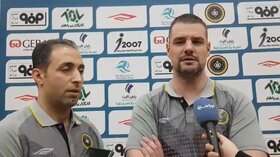 صحبت‌های بالسا رادولوویچ سرمربی تیم والیبال فولاد مبارکه سپاهان پس از شکست مقابل عقاب تهران