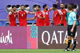شکست عجیب عراق در جام ملت‌ها/ اردن به جمع ۸ تیم رسید