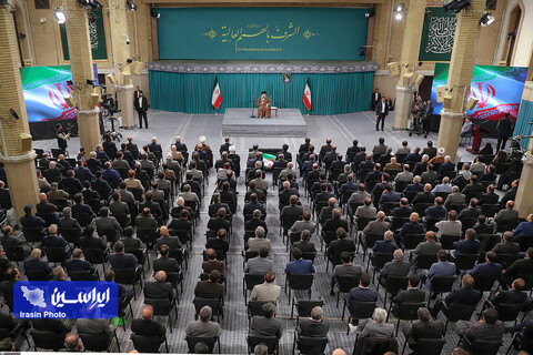 دیدار تولیدکنندگان و فعالان اقتصادی با رهبر معظم انقلاب
