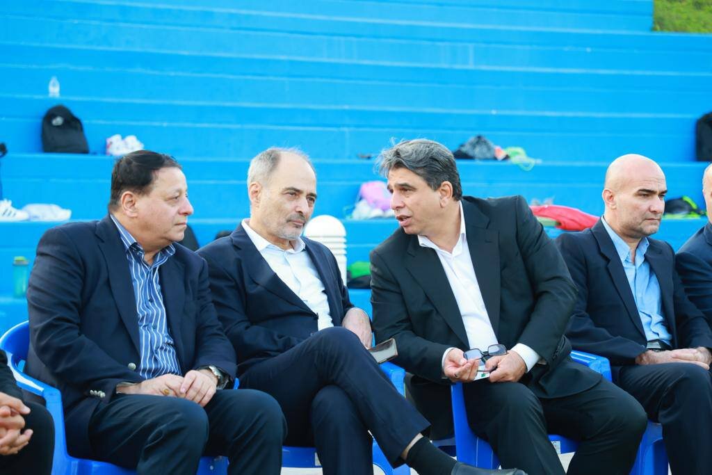 حضور ساکت و تاج در تمرین سپاهان