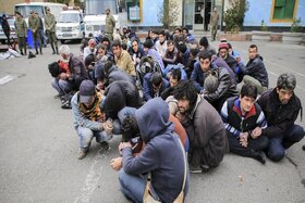 ۱۸ معتاد متجاهر در شهرستان فلاورجان جمع آوری شدند