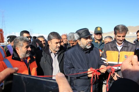 جاده سه راهی نماگرد_داران در شهرستان فریدن به بهرهبرداری رسید افتتاح