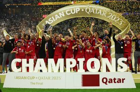 جام در قطر ماند/ دومین قهرمانی متوالی عنابی‌ها در جام ملت‌های آسیا