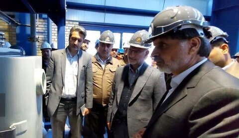 کارخانه تولید هیدراتهای ویژه آلومینای جاجرم افتتاح شد افتتاحیه جاجرم