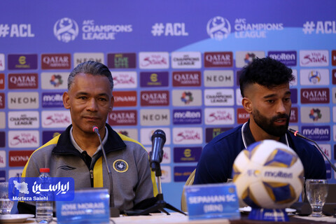 نشست خبری پیش از دیدار تیم‌های فولاد مبارکه سپاهان ایران و الهلال عربستان