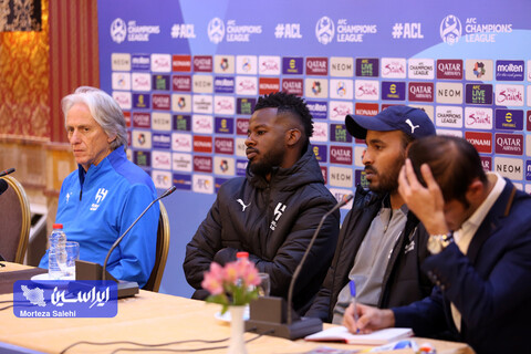 نشست خبری پیش از دیدار تیم‌های فولاد مبارکه سپاهان ایران و الهلال عربستان