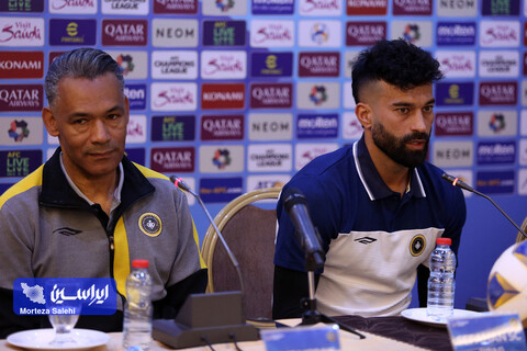 نشست خبری پیش از دیدار تیم‌های فولاد مبارکه سپاهان ایران و الهلال عربستان