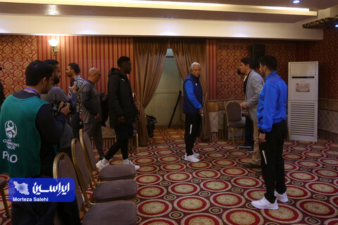 نشست خبری پیش از دیدار تیم‌های فولاد مبارکه سپاهان ایران و الهلال عربستان