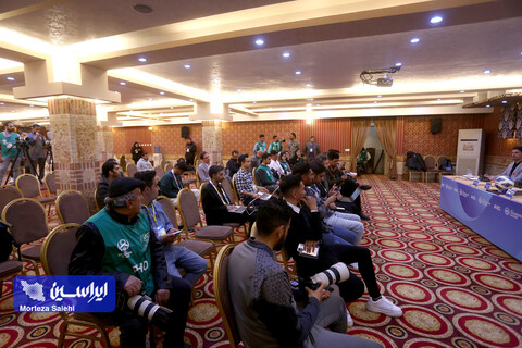 نشست خبری پیش از دیدار تیم‌های فولاد مبارکه سپاهان ایران و الهلال عربستان