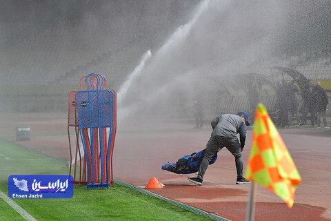 تمرین تیم فوتبال الهلال عربستان پیش از دیدار با سپاهان