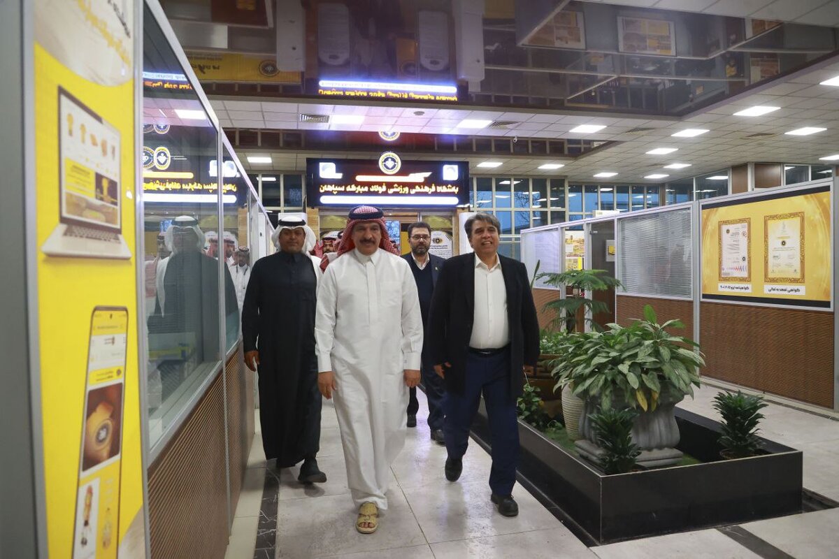 بازدید سفیر عربستان از باشگاه سپاهان و ورزشگاه نقش جهان