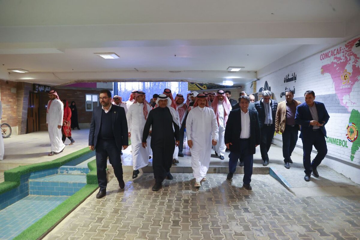 بازدید سفیر عربستان از باشگاه سپاهان و ورزشگاه نقش جهان