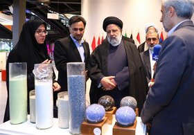 رئیس‌جمهور از خانه نوآوری و فناوری ایران در نمایشگاه بین‌المللی تهران بازدید کرد