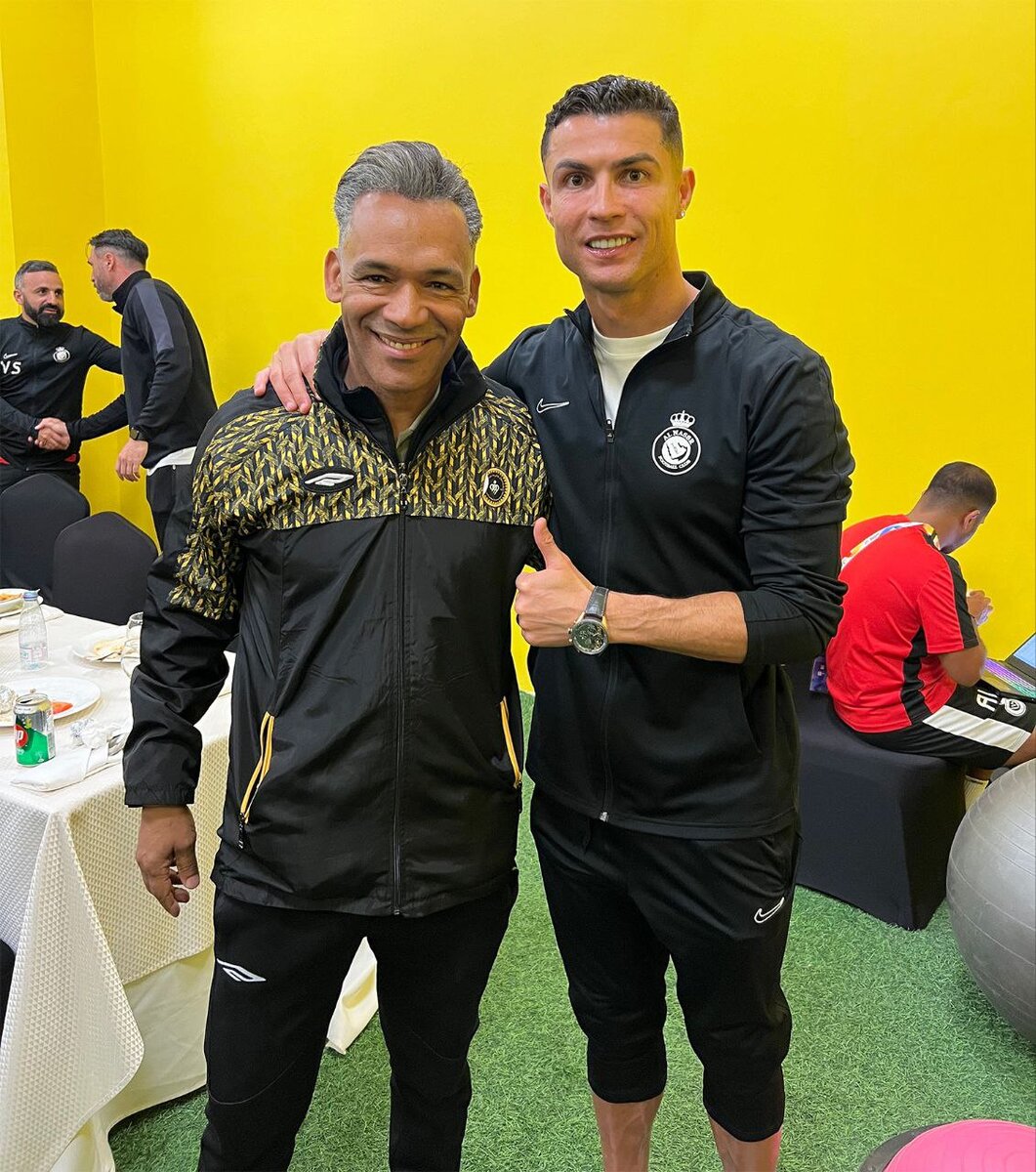 ملاقات رونالدو با کادرفنی سپاهان